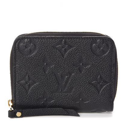 Louis Vuitton Empreinte Zippy Coin Purse Black 1 of 7