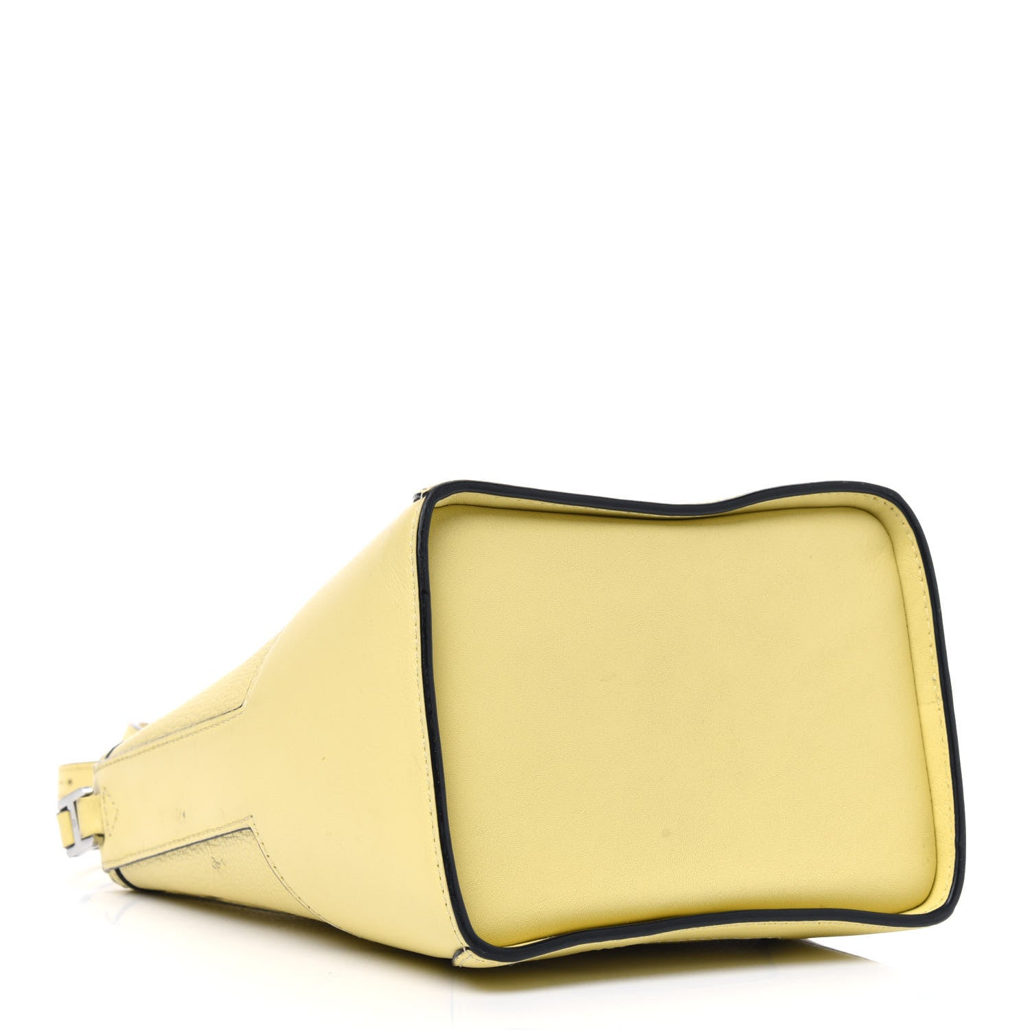MCM Calfskin Mini Claudia Crossbody Bag Yellow 4 of 23