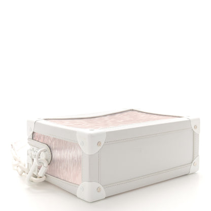 Louis Vuitton Calfskin PVC Epi Plage Soft Trunk Optic White 4 of 10