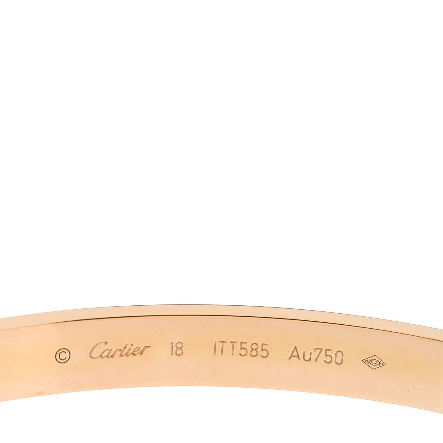 18K Yellow Gold LOVE Bracelet 18