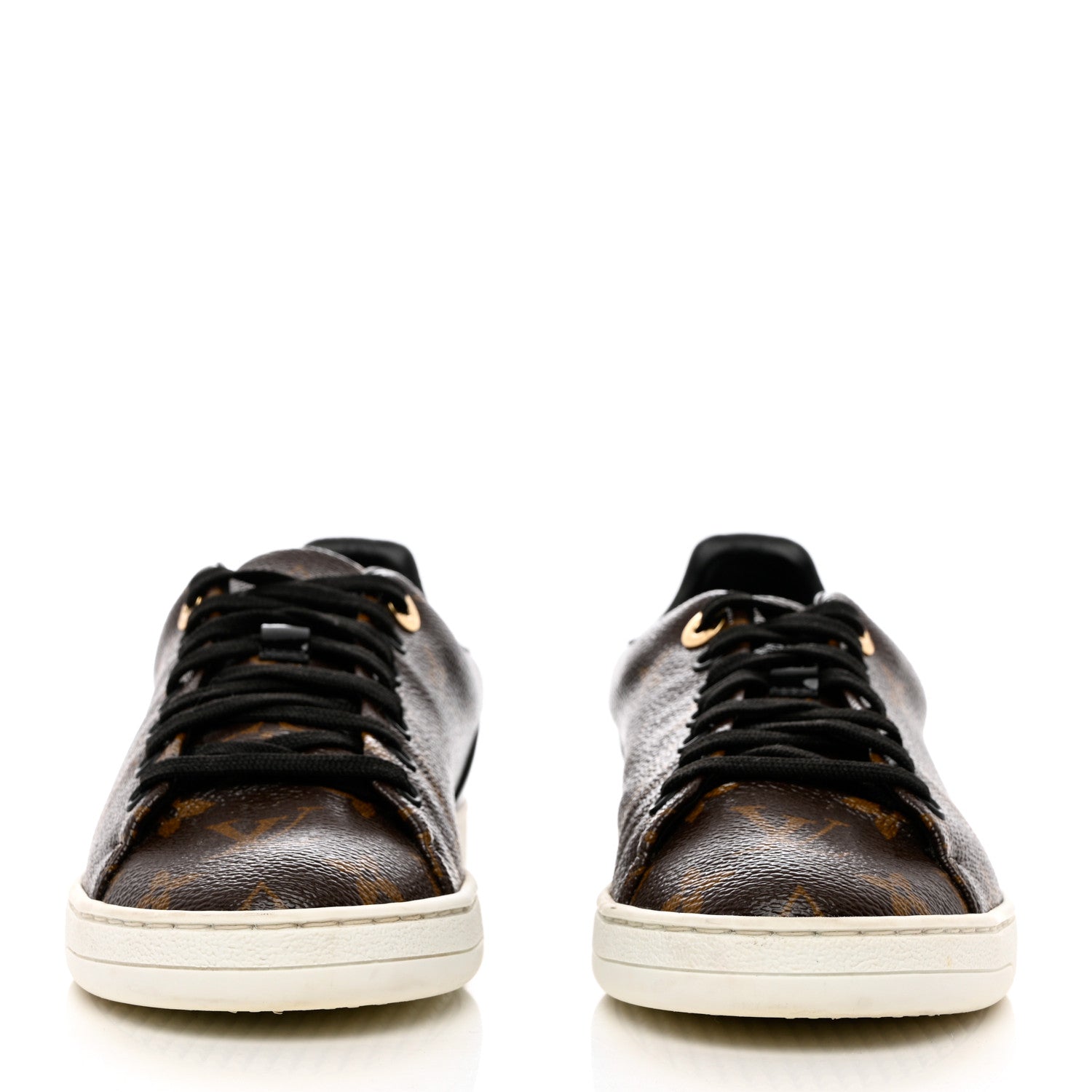 Louis Vuitton Patent Monogram Frontrow Sneakers 36.5 2 of 11