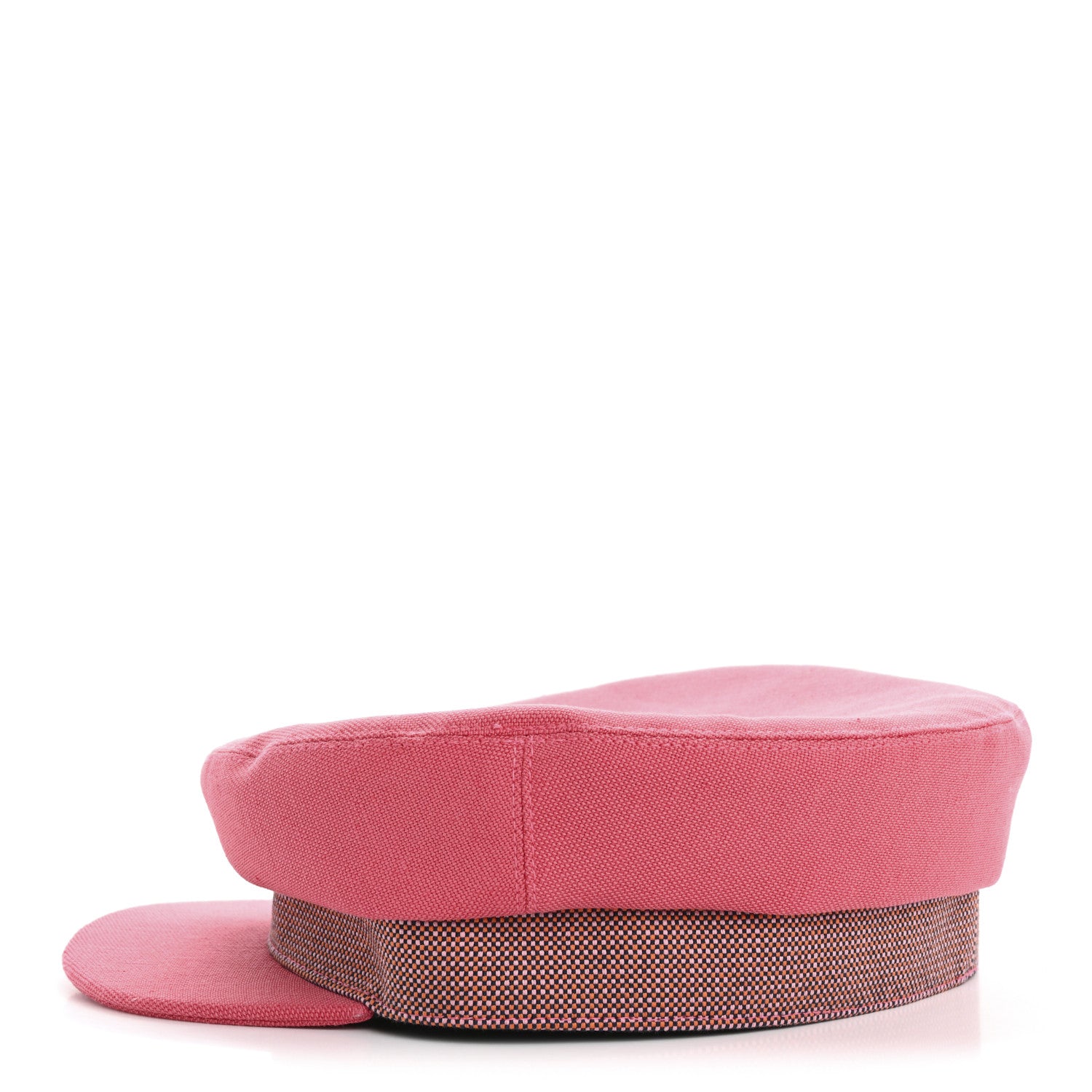 Hermes Toile De Chanvre Cotton Stretch Cavale Pop Cap 57 Rose 4 of 12