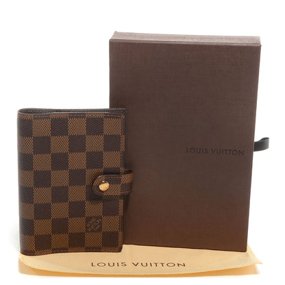 Louis Vuitton Damier Ebene Small Ring Agenda Cover 8 of 8