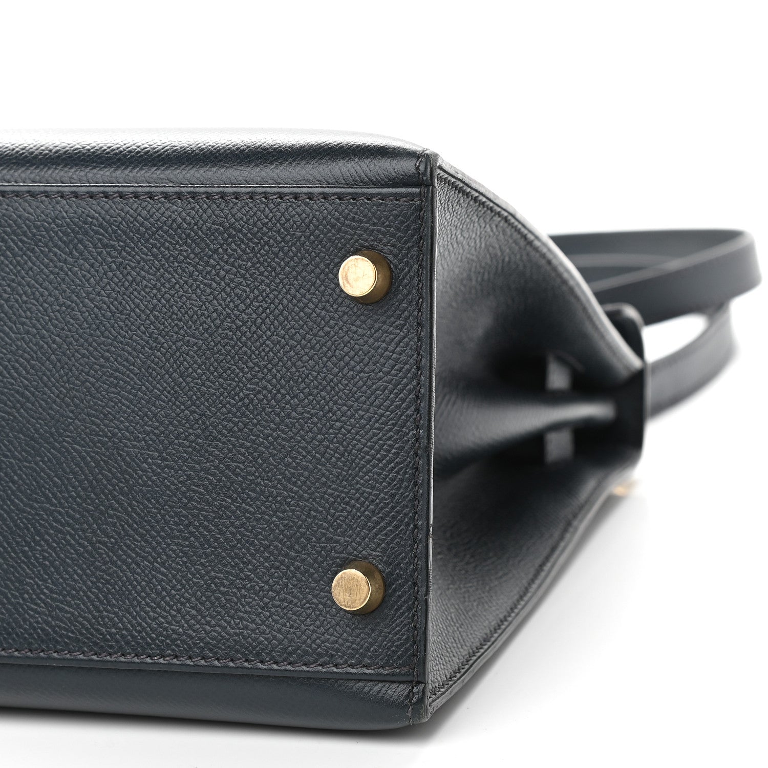 Hermes Courchevel Kelly Sellier 28 Bleu Marine 11 of 11