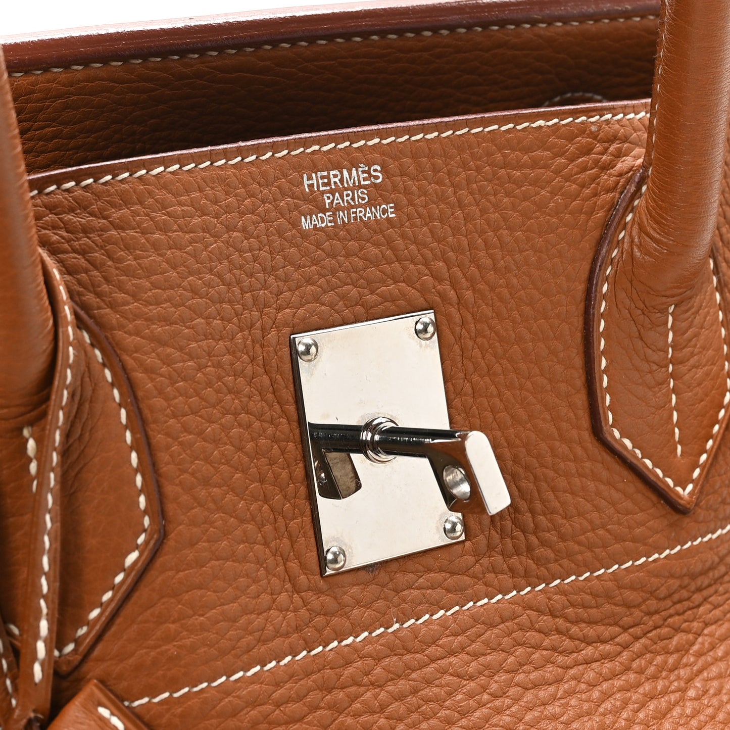 Taurillon Clemence JPG Birkin 42 Gold