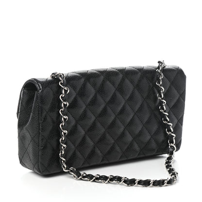 Chanel Caviar Quilted East West Flap Black 3 of 10