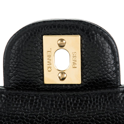 Chanel Caviar Quilted Small Double Flap Black 6 of 8