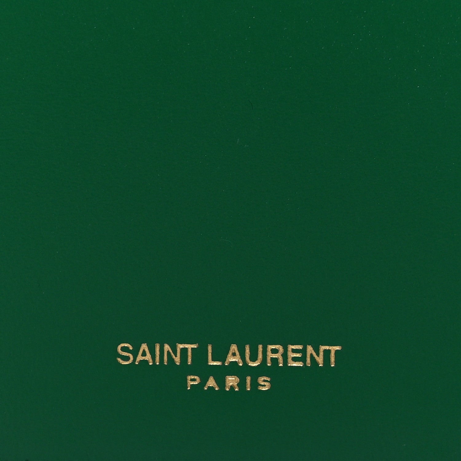 Saint Laurent Calfskin 5 Fragments Zip Pouch Card Holder New Vert Praire 8 of 8