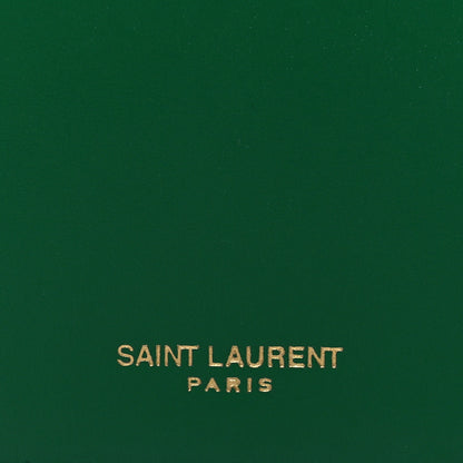 Saint Laurent Calfskin 5 Fragments Zip Pouch Card Holder New Vert Praire 8 of 8