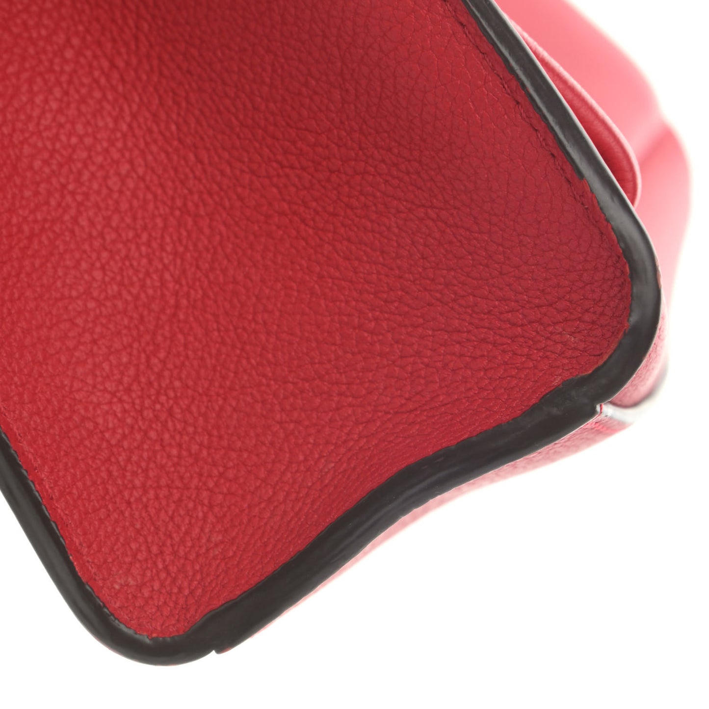 Soft Calfskin Mylockme Chain Bag BB Rubis