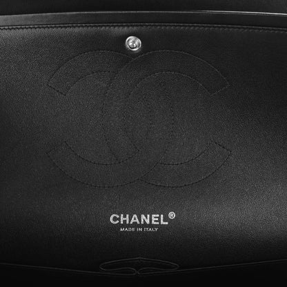 Chanel Lambskin Quilted Jumbo Double Flap So Black 6 of 8
