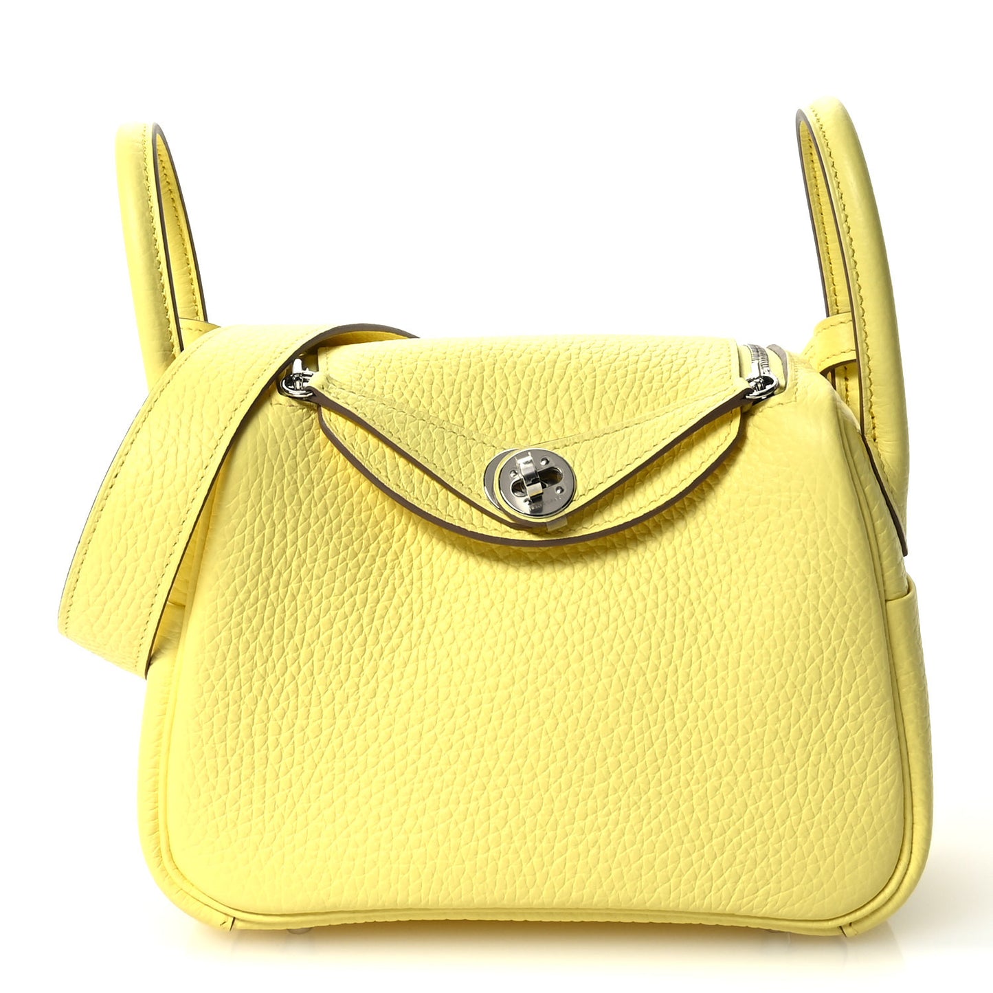 Taurillon Clemence Mini Lindy 20 Limoncello