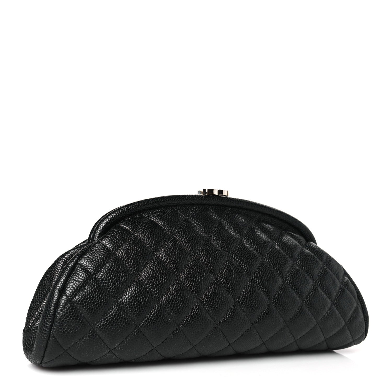 Chanel Caviar Quilted Timeless Clutch Black 3 of 10