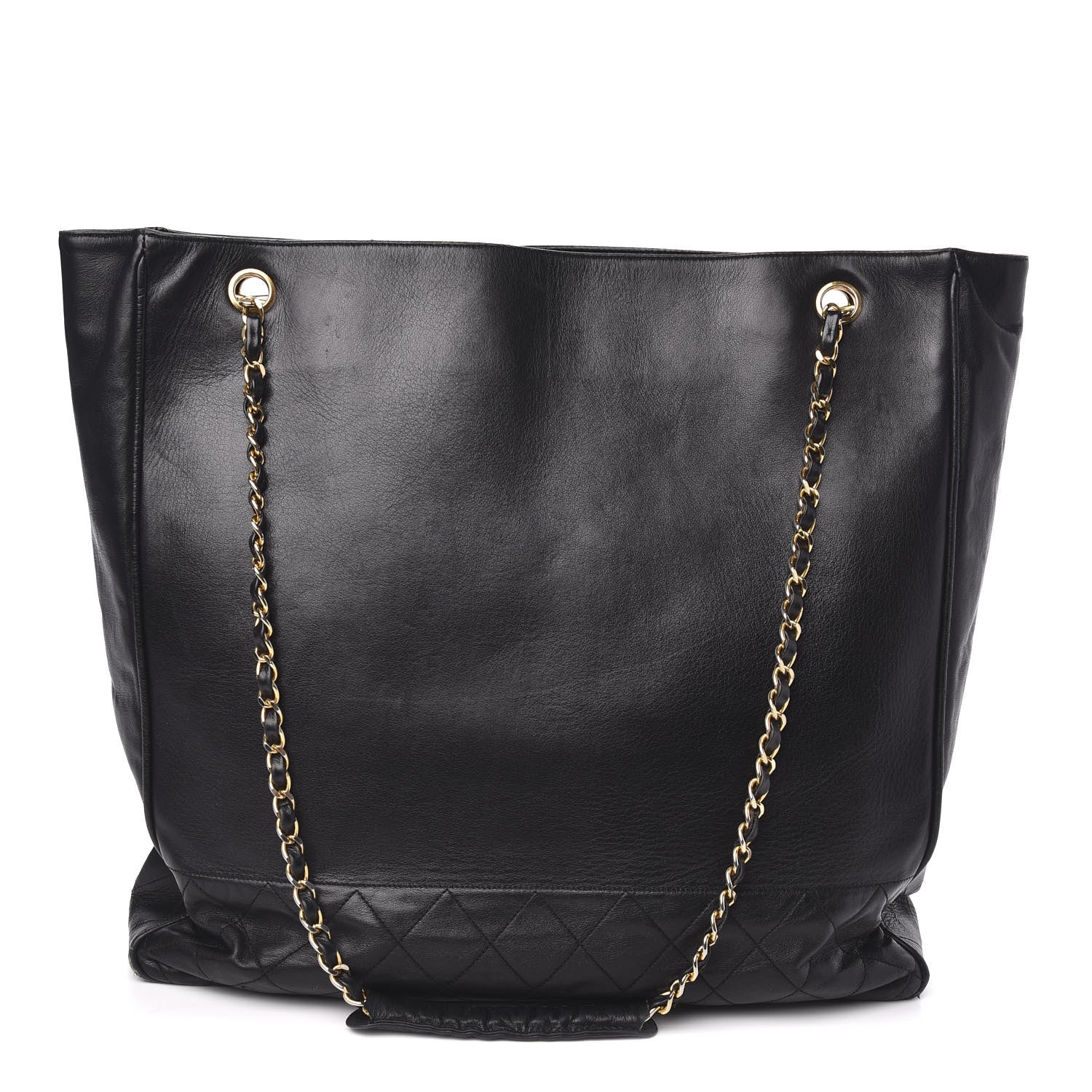 Chanel Lambskin Quilted Shoulder Bag Black 1 of 18