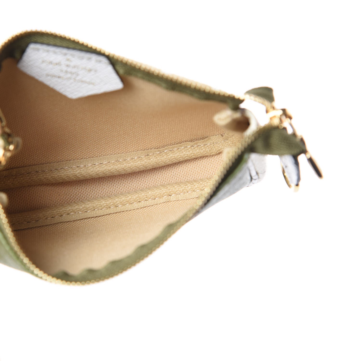 Louis Vuitton Monogram Giant Micro Pochette Accessories Kaki White 5 of 8