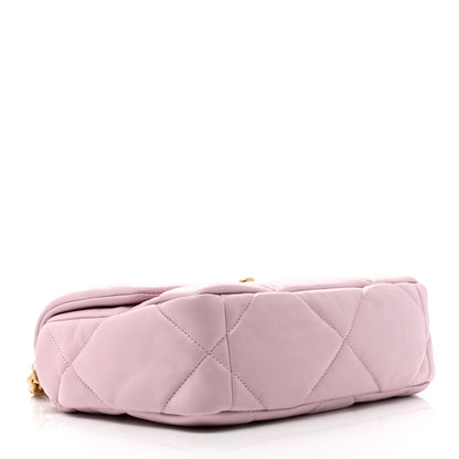 Chanel Lambskin Quilted Medium Chanel 19 Flap Light Pink 4 of 9