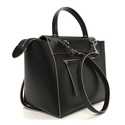 Celine Smooth Calfskin Mini Belt Bag Dark Grey Pink 3 of 11