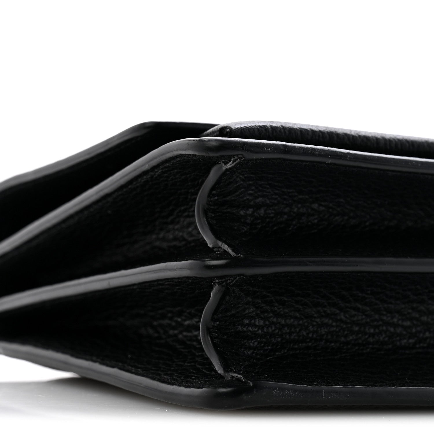 Saint Laurent Calfskin Medium Monogram Sunset Satchel Black 9 of 13