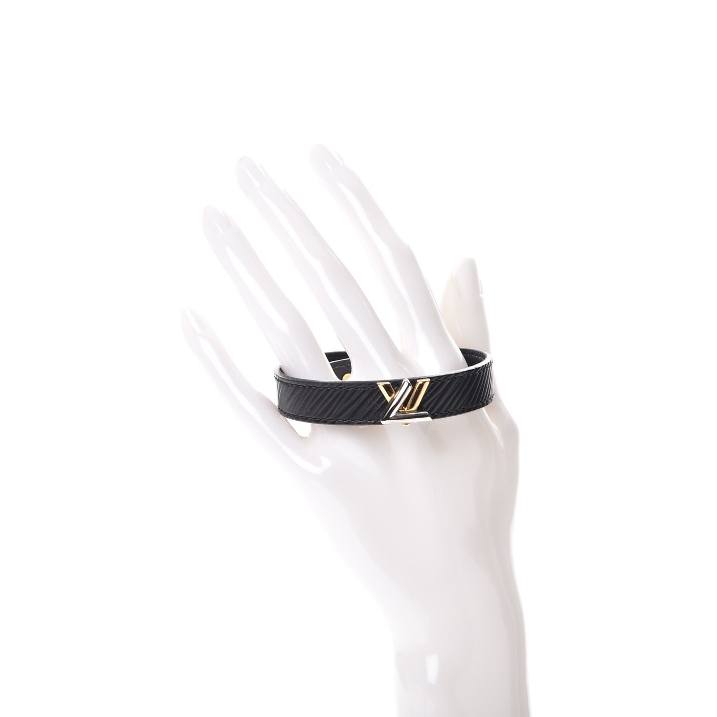 Epi Twist It Bracelet 19 Black