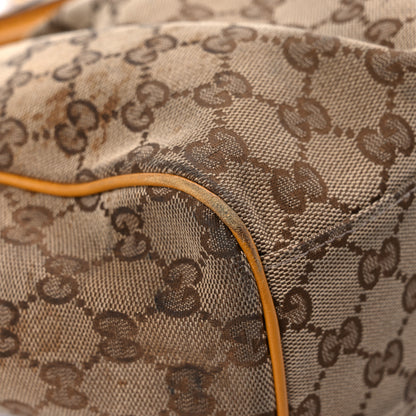 Gucci Monogram Medium Sukey Tote Yellow 10 of 31