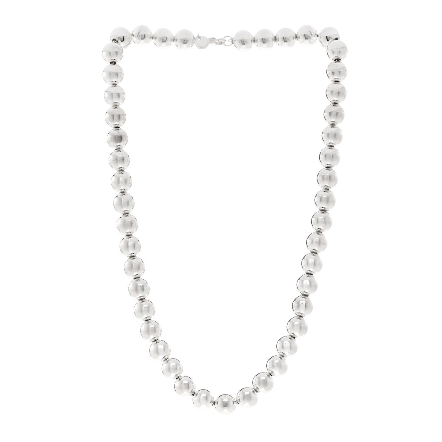 Sterling Silver 10mm Hardwear Ball Necklace