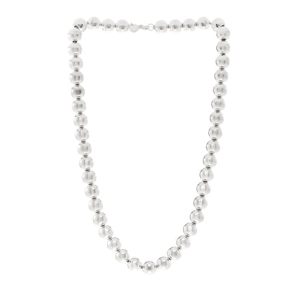 Tiffany Sterling Silver 10mm Hardwear Ball Necklace 3 of 5