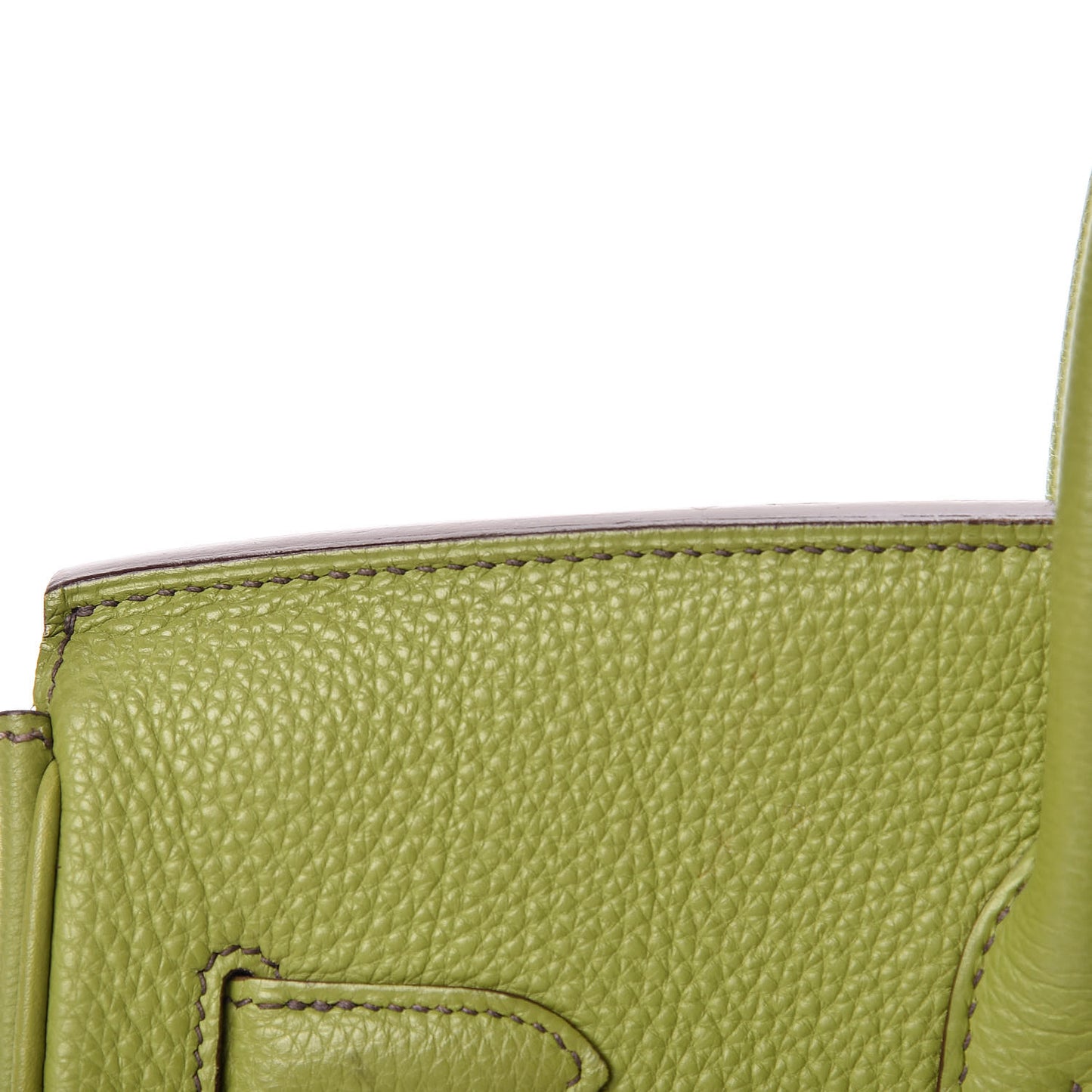 Togo Birkin 35 Vert Anis