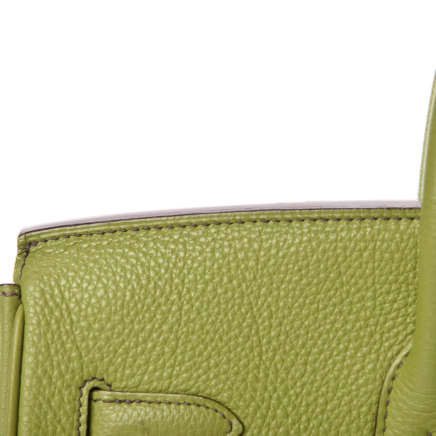 Hermes Togo Birkin 35 Vert Anis 37 of 53