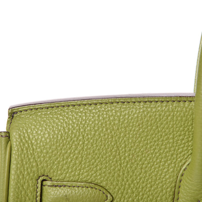 Hermes Togo Birkin 35 Vert Anis 37 of 53