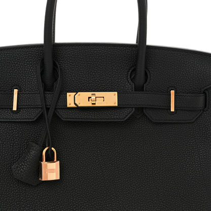 Hermes Togo Birkin 30 Black 7 of 9