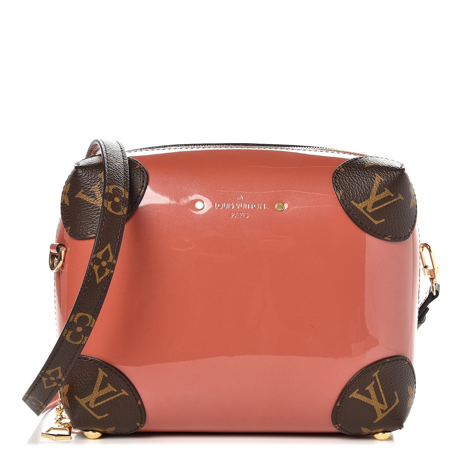 Louis Vuitton Patent Miroir Venice Vieux Rose 1 of 5
