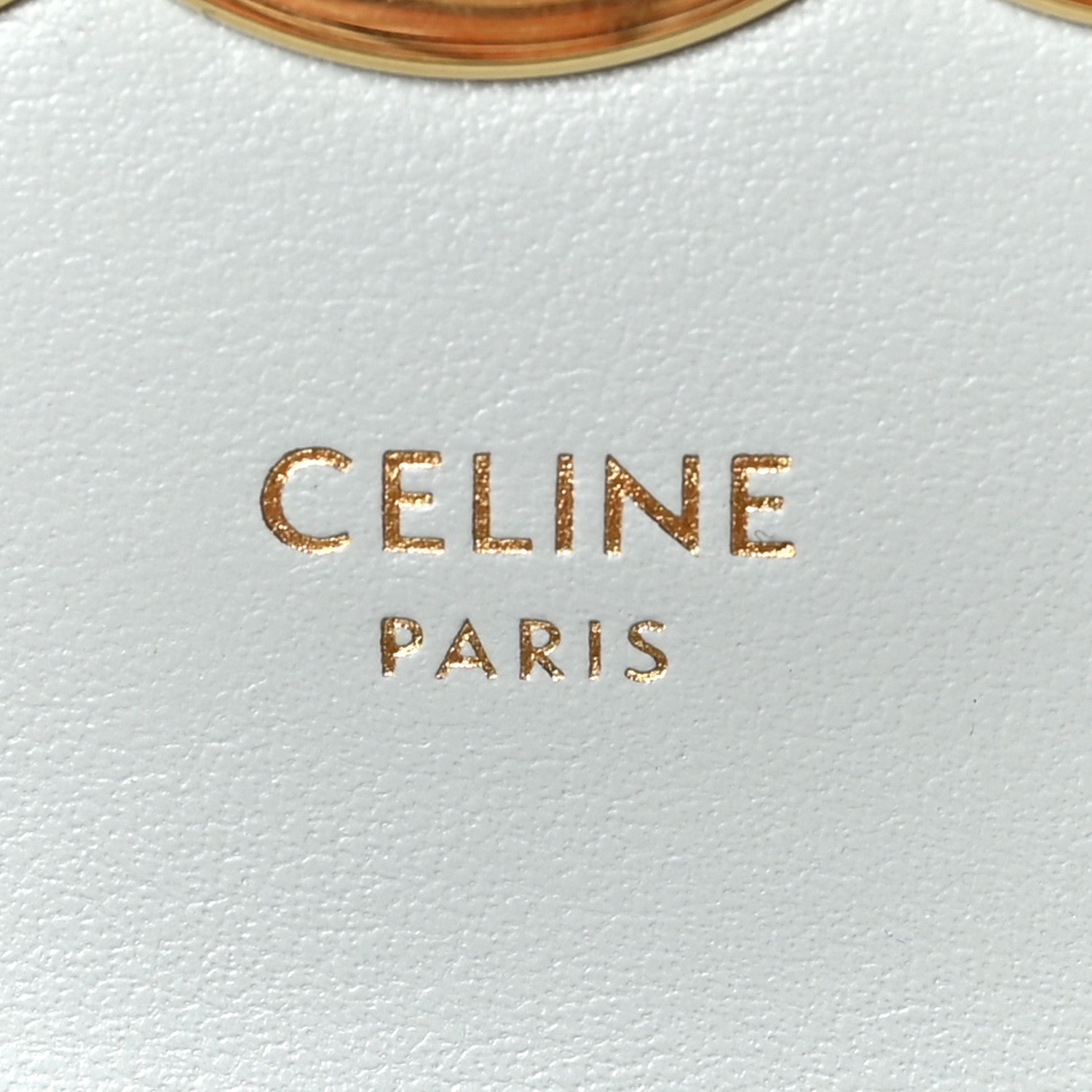 Celine Shiny Calfskin Mini Claude Soft Blue 6 of 9