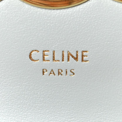 Celine Shiny Calfskin Mini Claude Soft Blue 6 of 9