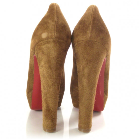 Suede Bibi 140 Pumps 38.5 Camel