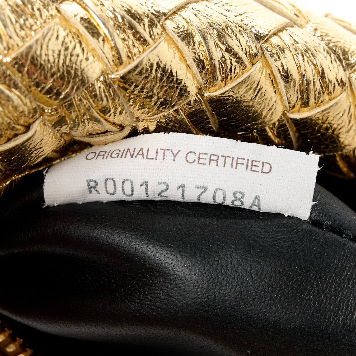 Bottega Veneta Metallic Nappa Intrecciato Mini Jodie Gold 7 of 11