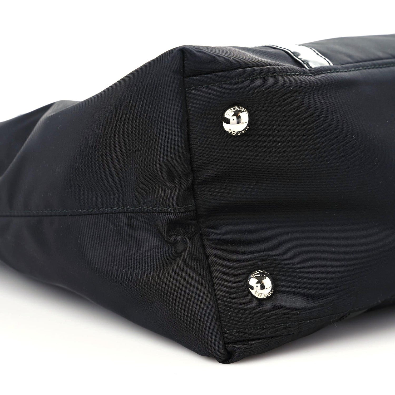 Prada Tessuto Nylon Spazzolato Tote Black 5 of 10