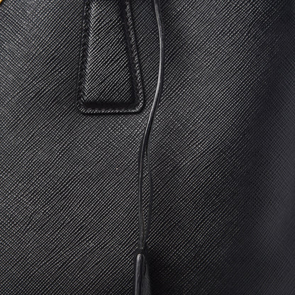 Prada Saffiano Medium Galleria Double Zip Tote Black 18 of 25