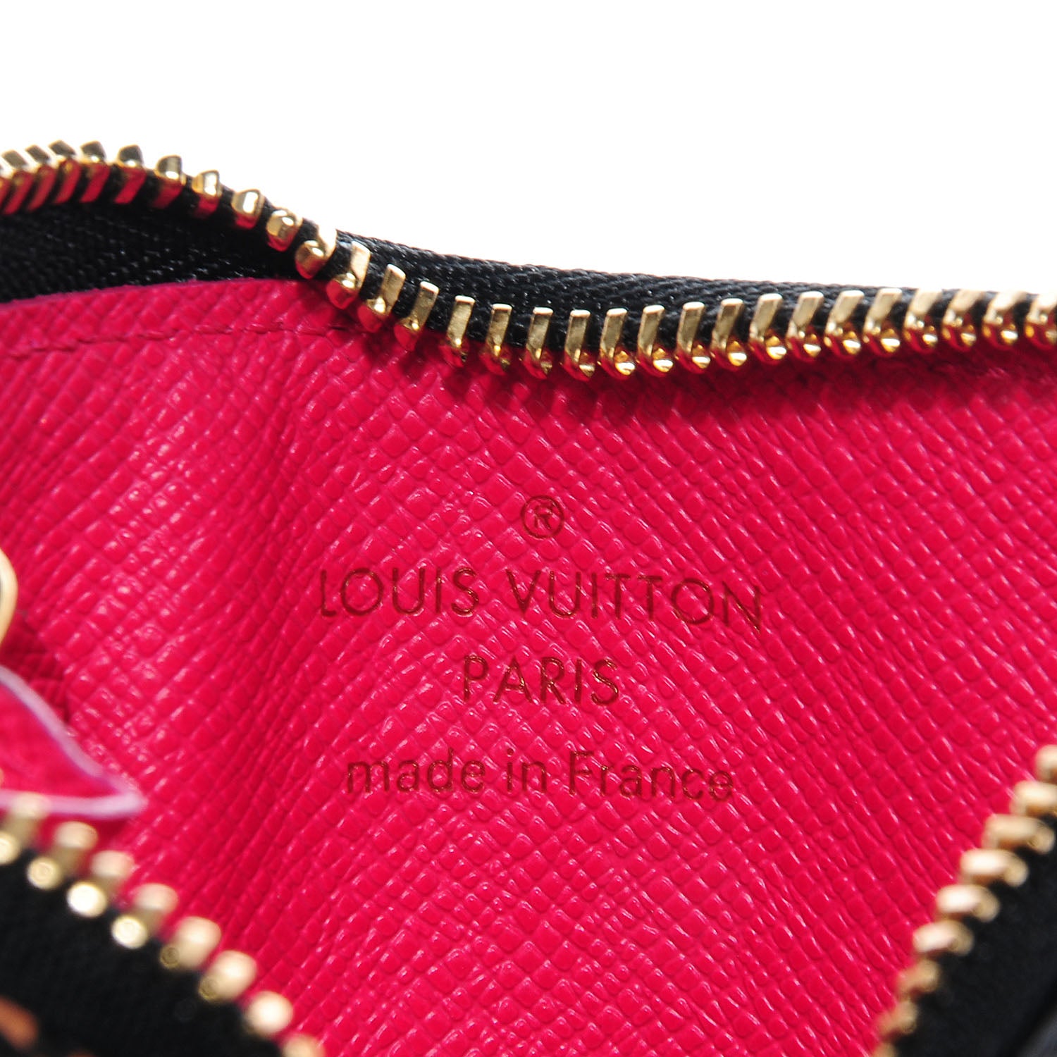 Louis Vuitton Monogram Multicolor Key Pouch Black Grenade 7 of 8