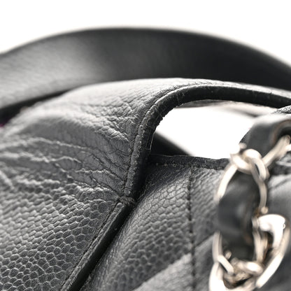 Chanel Caviar Quilted Large CC Box Shopping Tote Black 20 of 24