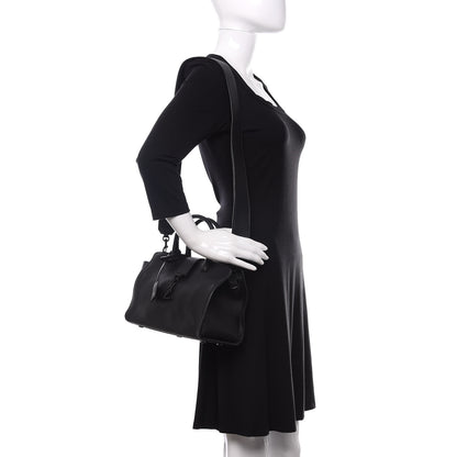 Saint Laurent Calfskin Monogram Baby Downtown Cabas Black 2 of 9