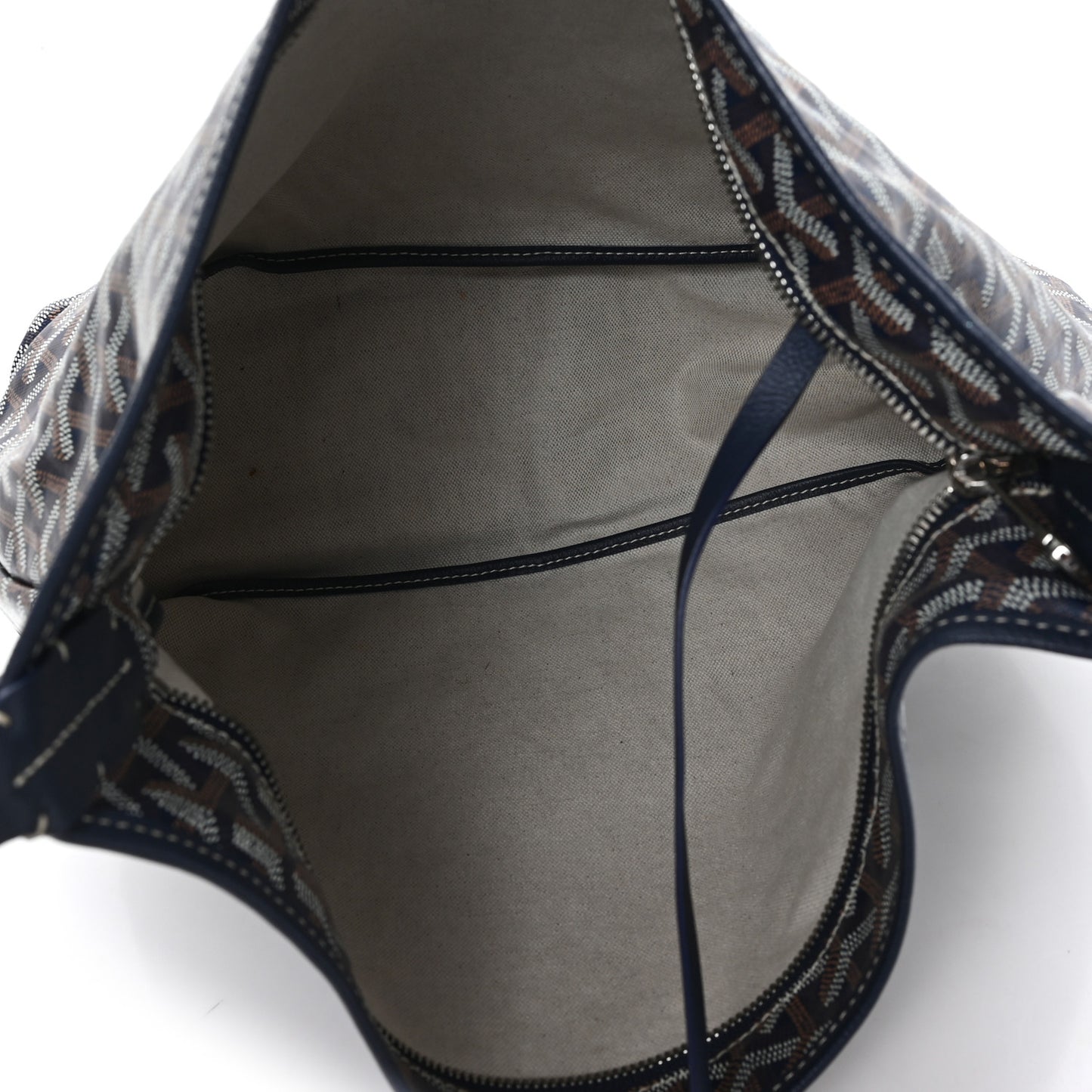 Goyardine Boheme Hobo Navy Blue Navy Blue