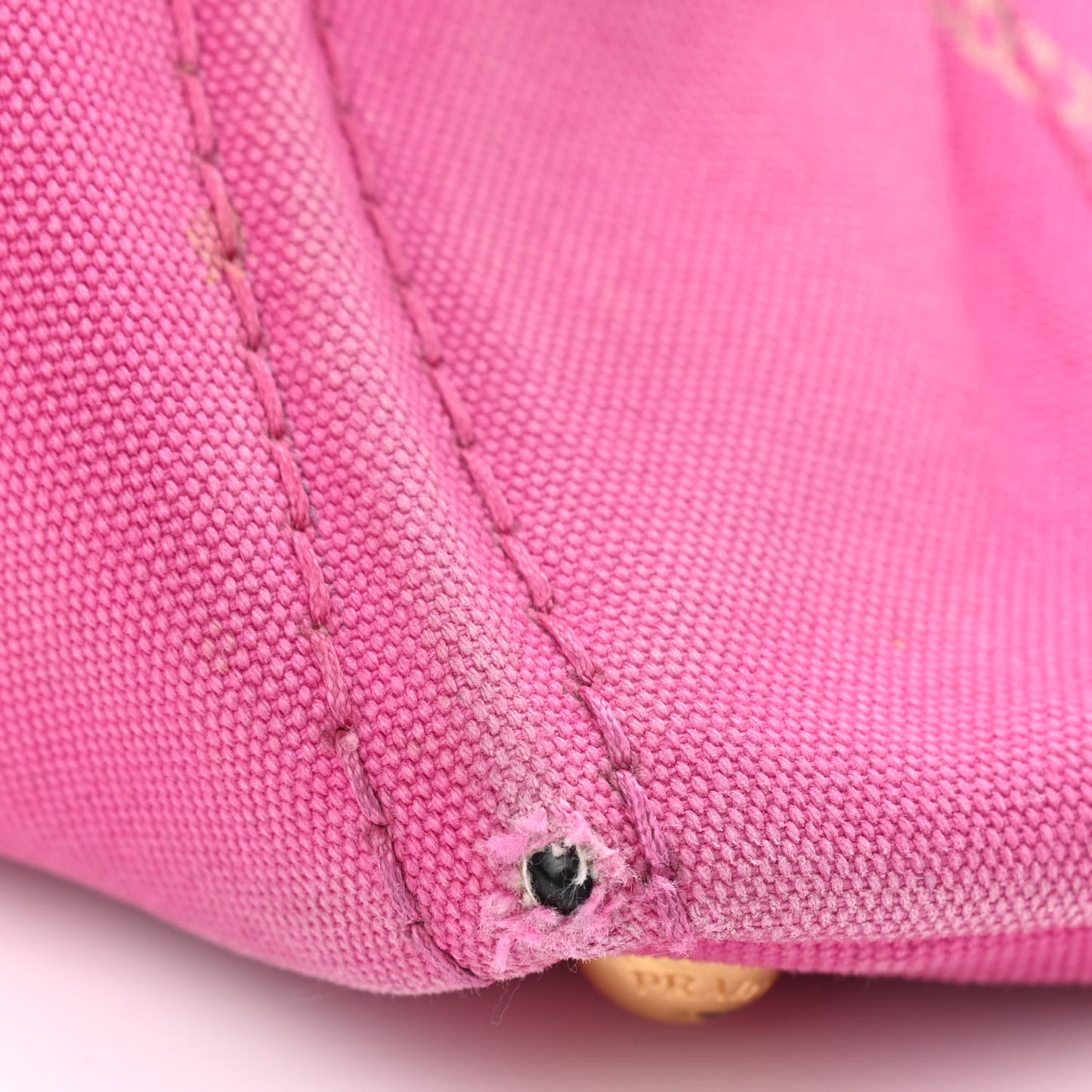 Canapa Small Logo Shopping Tote Fuxia