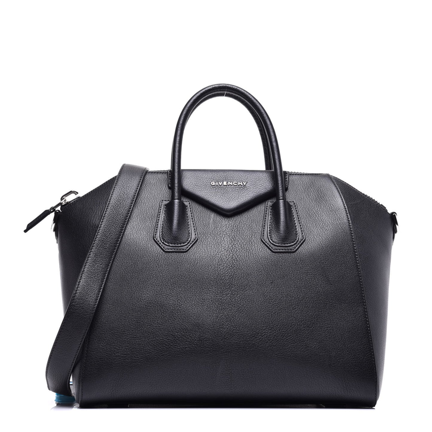 Sugar Goatskin Medium Antigona Black