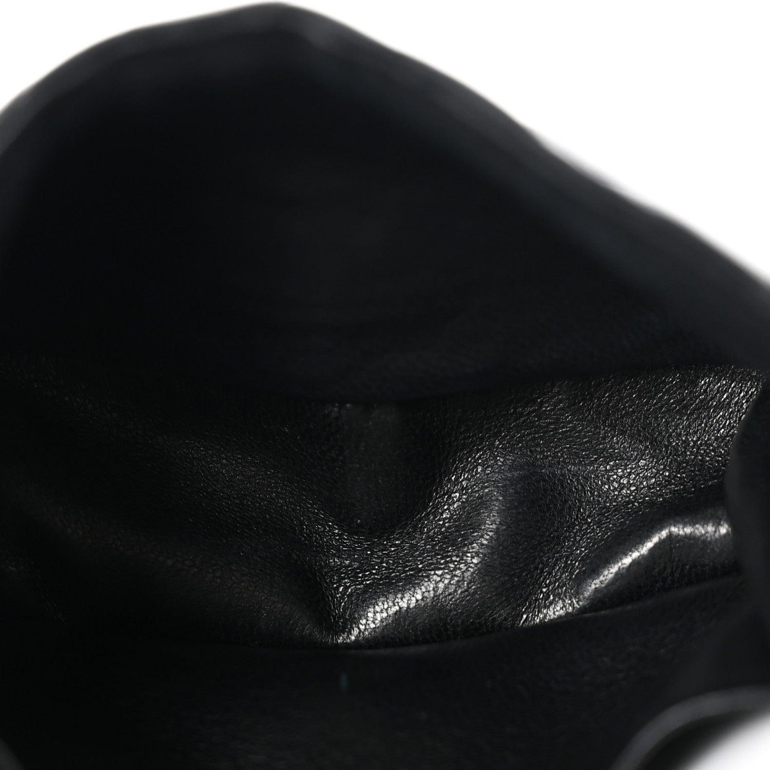 Chanel Lambskin Quilted Micro Flap Bag Charm Keychain Black 3 of 10