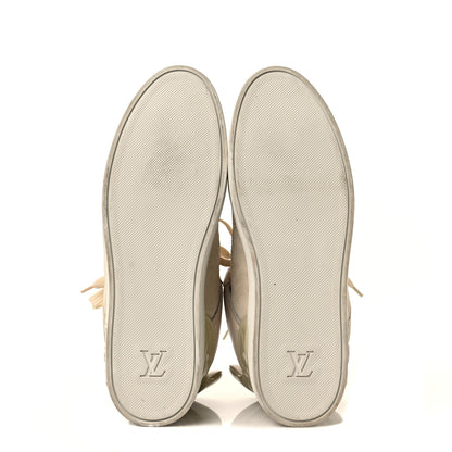 Louis Vuitton X KANYE WEST Calfskin Suede Don Sneakers 8.5 Cream 5 of 5