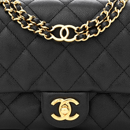 Chanel Caviar Quilted Mini CC You Flap Black 8 of 10