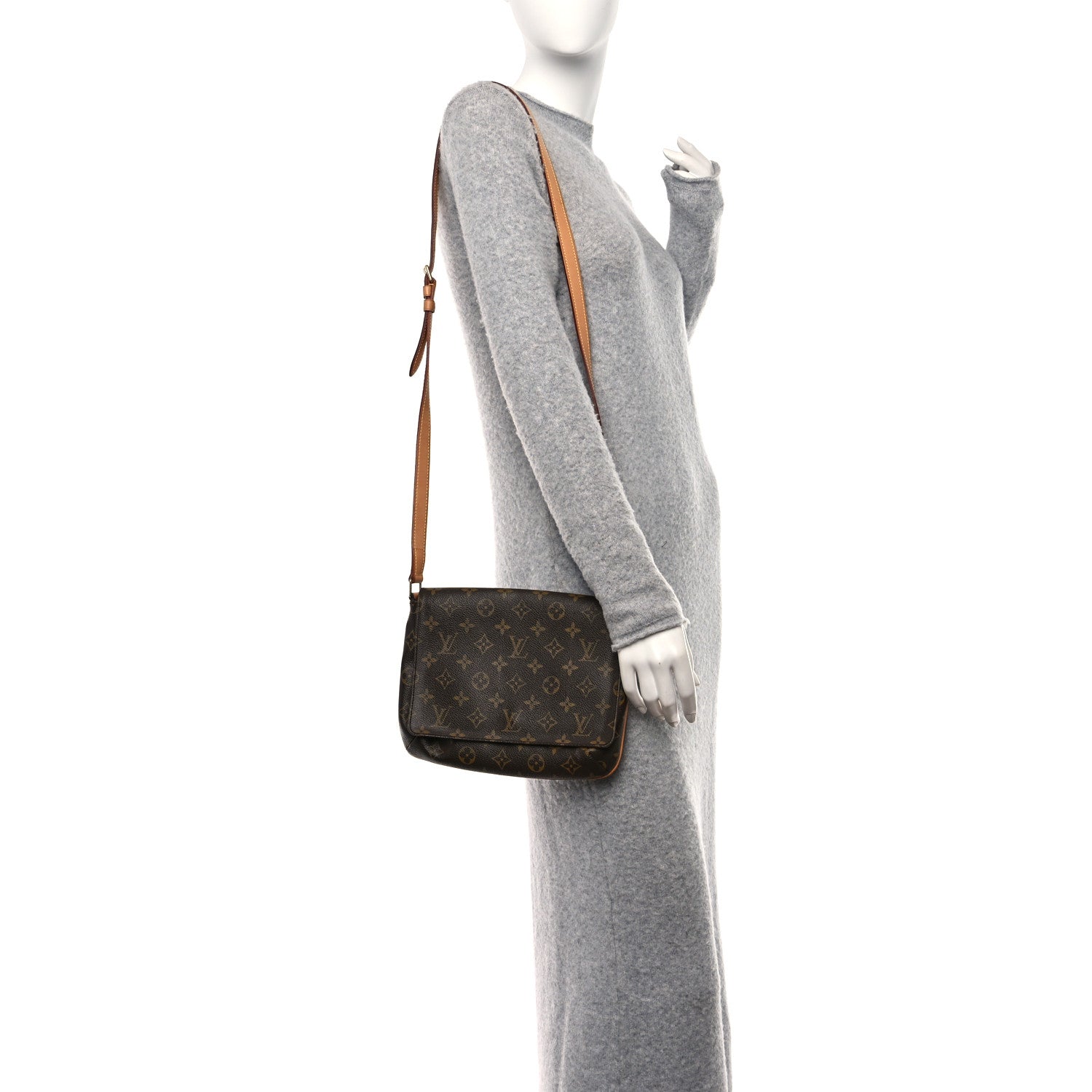 Louis Vuitton Monogram Musette Tango Long Strap 2 of 13