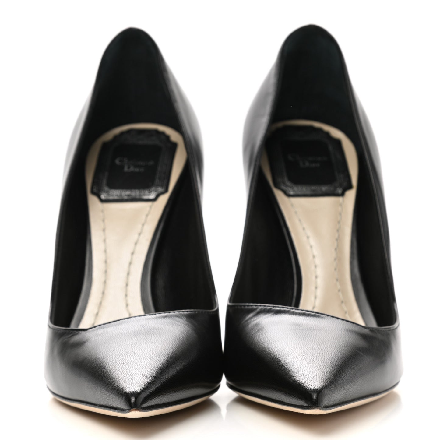Calfskin Songe 100 Pumps 35 Black