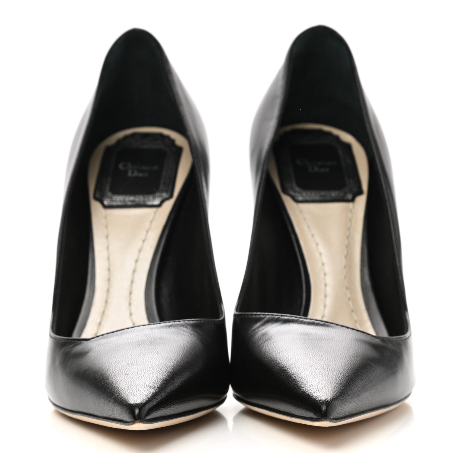 Christian Dior Calfskin Songe 100 Pumps 35 Black 2 of 9