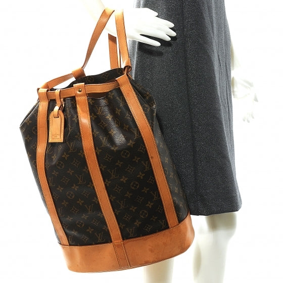Louis Vuitton Monogram Randonnee GM Backpack 2 of 9